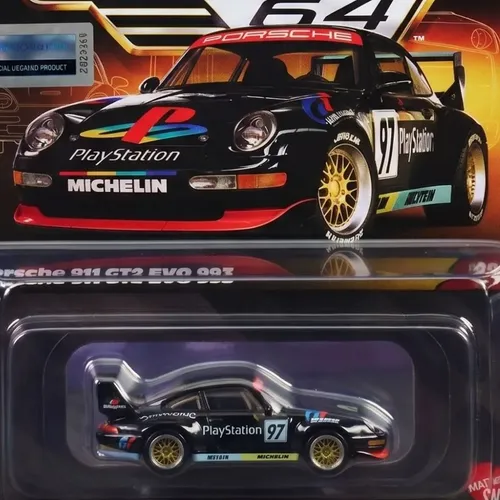 Hot Wheels Elite 64 Porsche 911 Gt2 Evo 993 Preto | MercadoLivre