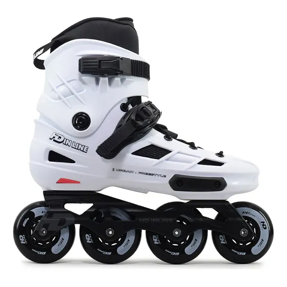 Patines Freeskate Hd Skull Blanco