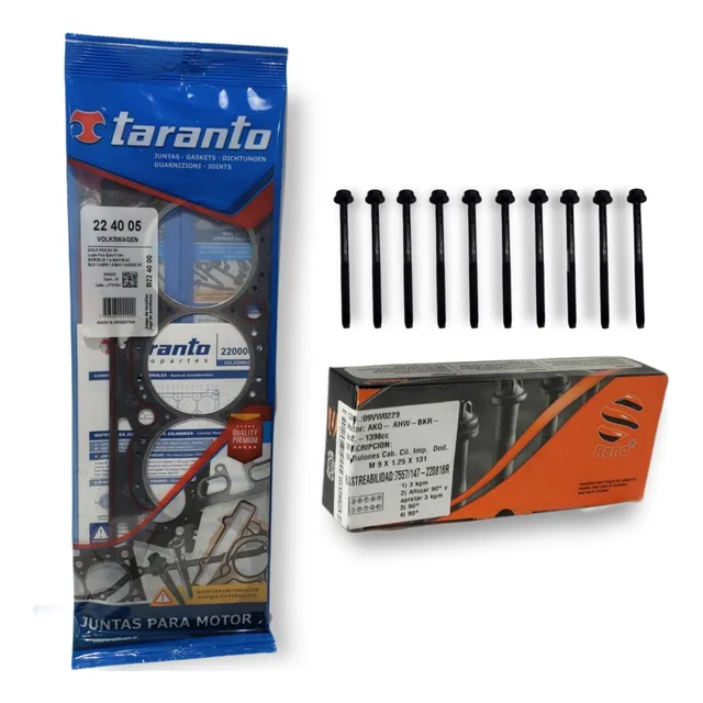 Kit Bulones+junta Tapa Decilindros Fox/suran/voyage/goltrend