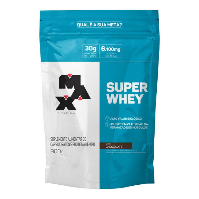 Super Whey Protein 900 Gramas Sabor Chocolate Super Whey Protein 900 Gramas Sabor Chocolate