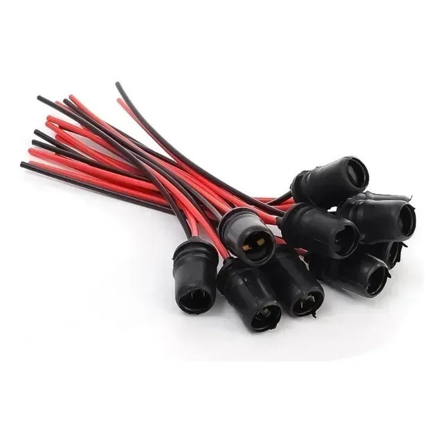 Pack 10 Soquetes Ampolleta T10 Cola De Pescado Universal