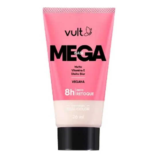 Vult Mega Base Líquida Facial 26ml - Cor V120