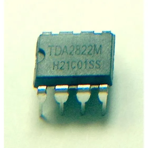 Integrado Tda2822m, Chip Amplificador De Audio (2 Piezas)