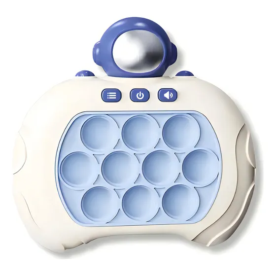 Game POPT mini gamer console anti stress brinquedo eletrônico cor astronauta