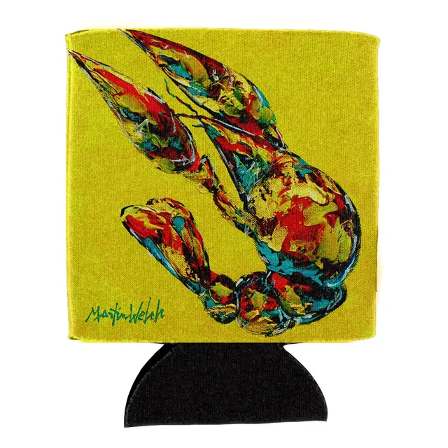 Abrazador Lata O Botella Jugo Limon Cangrejo Multicolor