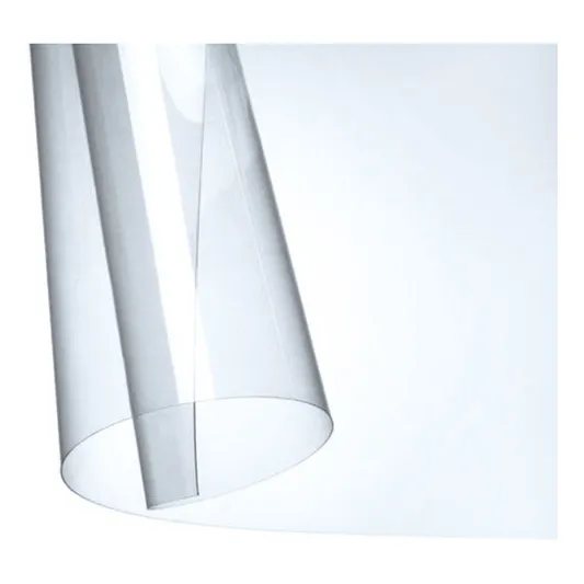 2 Chapas Pvc Cristal Transparente 120cm X 60cm X 0,25mm