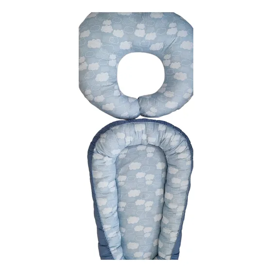 Almohadon De Lactancia+nido Contencion C/funda Transportador