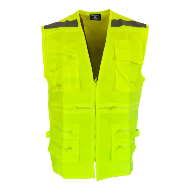 Chaleco Geólogo Poplin Con Reflectantes