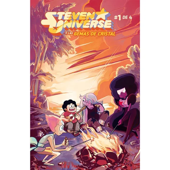 Steven Universe Y Las Gemas De Cristal 1b, De Rebbeca Sugar, Josceline Fenton,., Vol. 1. Editorial Kamite, Tapa Pasta Blanda, Edición 1 En Español, 2017