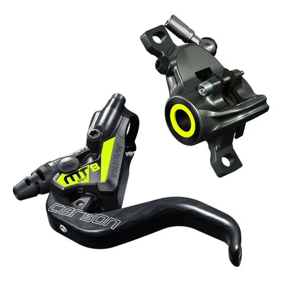 Freio Disco Hidr. Magura Mt8 Sl C/ Manete Carbolay 1 Dedo
