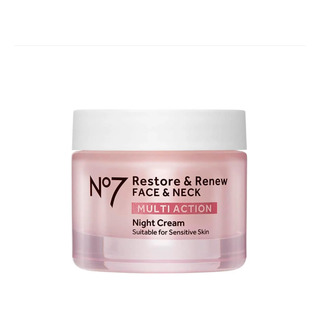 Creme De Noite No7 Restore & Renew Para Rosto E Pescoço 50ml Creme De Noite No7 Restore & Renew Para Rosto E Pescoço 50ml