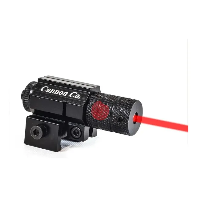Mira Laser Cannon Jg8r - Rojo - 300 Mts - Para Base 11-22 Mm