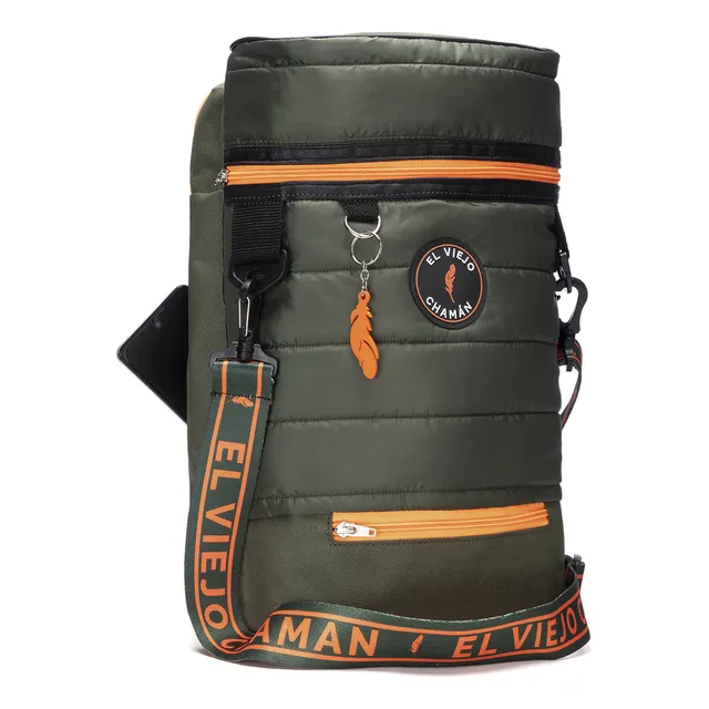 Mochila Matera Bolso Porta Notebook Viejo Chaman Onix Igneo