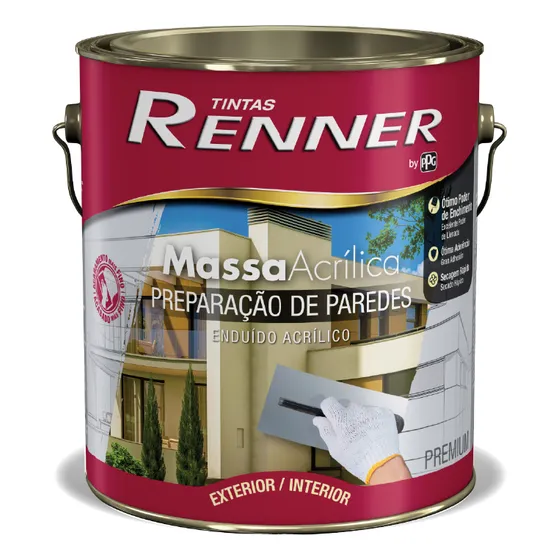 Enduido Exterior Interior Renner Alta Resistencia- 6 Kgs