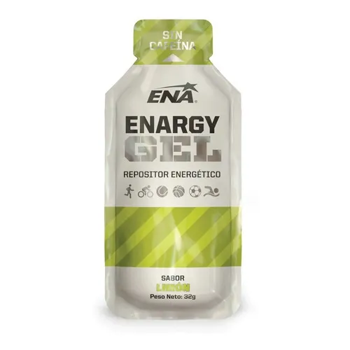 Gel Energetico Energy Gel Ena - Sin Cafeína 30 Grs. Sabor Limón