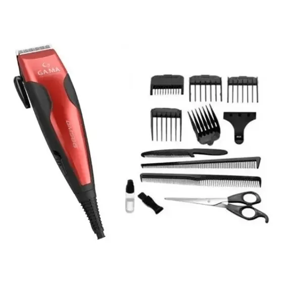 Cortadora De Pelo Gama Gm566 Magnetic 13 Piezas Con Cable