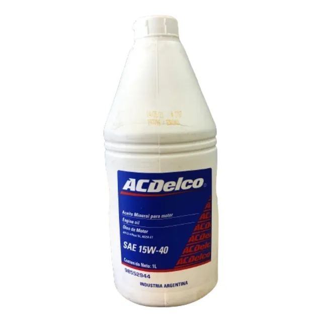 Aceite Acdelco 15w40 X1l (api Ci-4 Acea E7)