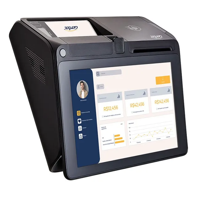 Terminal De Vendas Gertec Gs300 Impressora Integrada Android