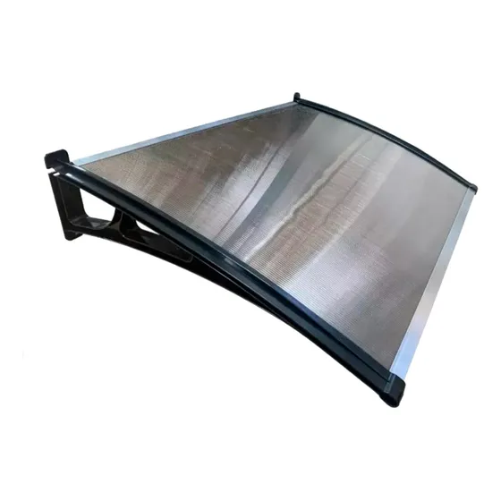Alero De Policarbonato 120x70 Cm Cristal Puertas Ventanas 1