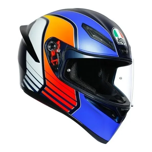 Casco Para Moto Agv K1 Power Matt Dark Blue Xl Dot 