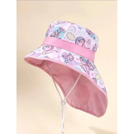 Sombrero De Playa Unicornio