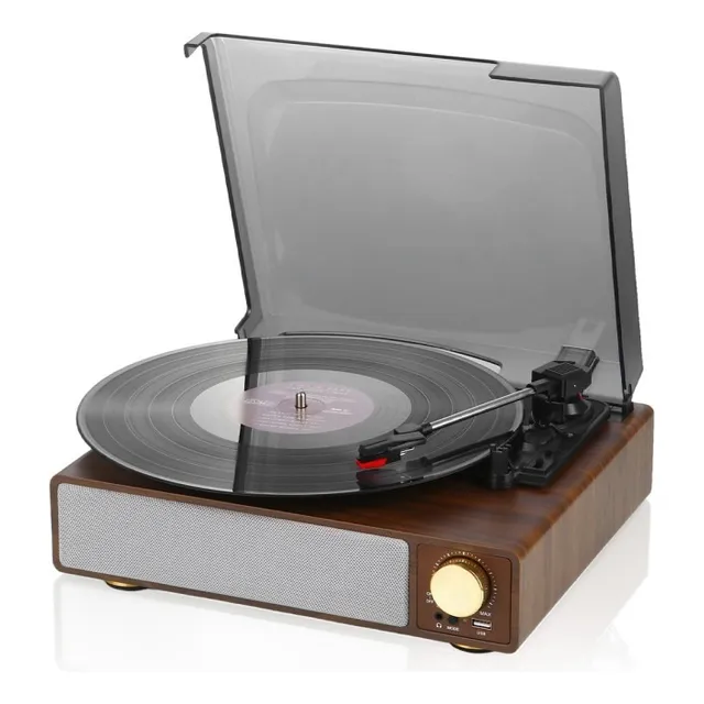Vitrola 5 En 1 Tocadisco Bluetooth
