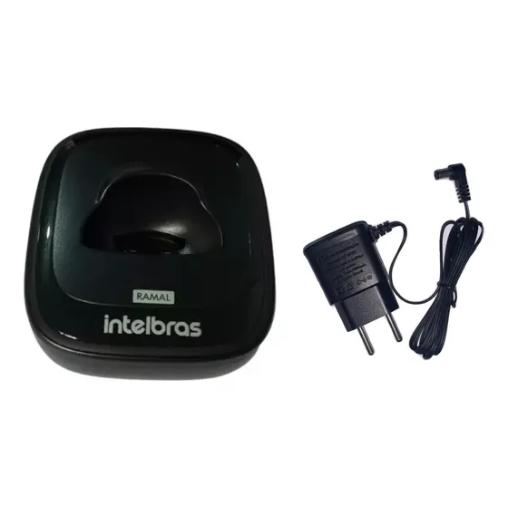 Fonte E Base Carregadora Telefone Intelbras Ts 2510 Ramal