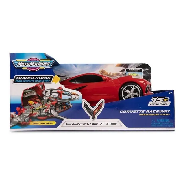 Micro Machines Set Corvette Modelo Mmw0259