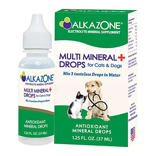 Alkazone Alkaline Multi Gotas Minerales Para Gatos Y V5sy9