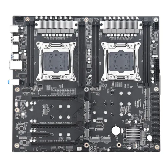Placa Mae Jingsha Js99 D4 X99 Dual Cpu Raid 7x Nvme