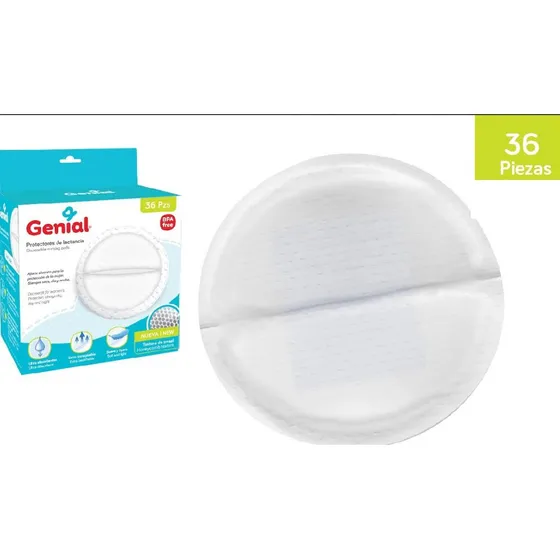 Protectores De Lactancia Genial 36 Piezas