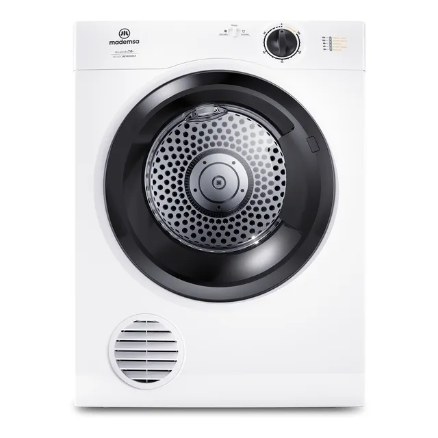 Secadora de Ropa Mademsa 7Kg Secado Reversible 7D BZG Blanca