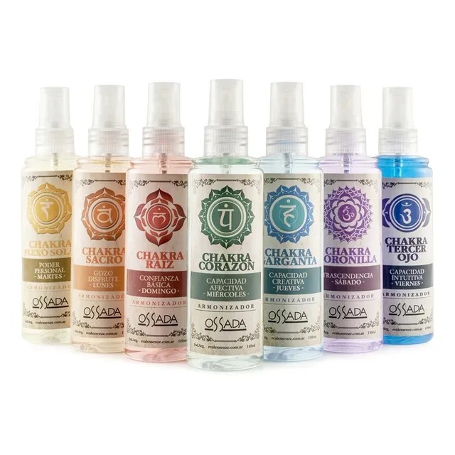 Spray Aurico Armonizador Ossada 7 Chakras 110ml - X 1u.