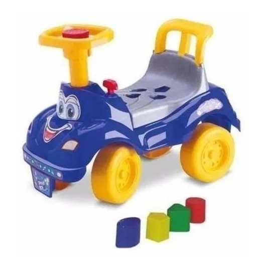 Tricicolo Infantil Motoca Bebe Totokinha Plus Azul