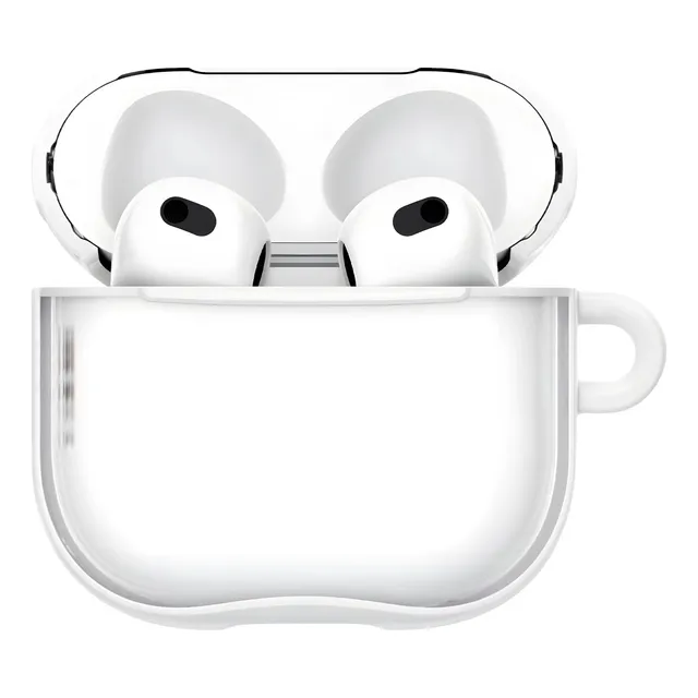 Funda Para AirPods 4 Spigen Ultra Hybrid Con Clip Reforzada