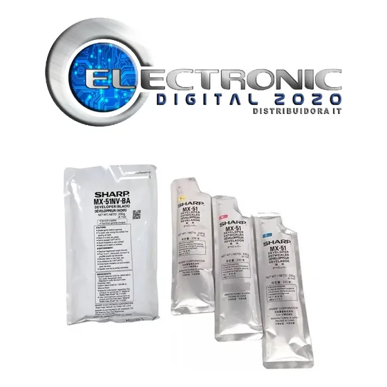 Kit Reveladores Sharp Mx-51nv Mx4111n Mx4141n Mx4140n Mx5140