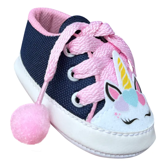 Zapatos Suela Blanda Para Bebes Niña Tenis Deportivo