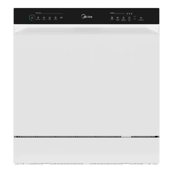 Lava Louças 8 Serviços Branco Touch Plus Midea 127v