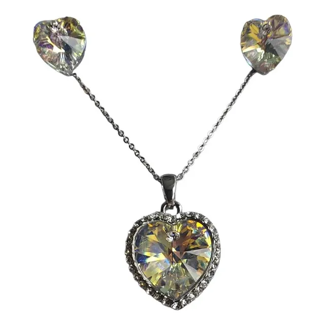 Conjuntos Swarovski De Collar Y Caravanas Ver Fotos.