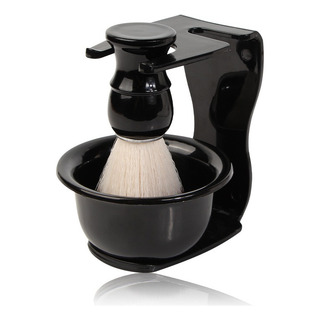 Kit De Barbear Barba Cabelo Bigode Vintage Pincel Cumbuca Kit De Barbear Barba Cabelo Bigode Vintage Pincel Cumbuca