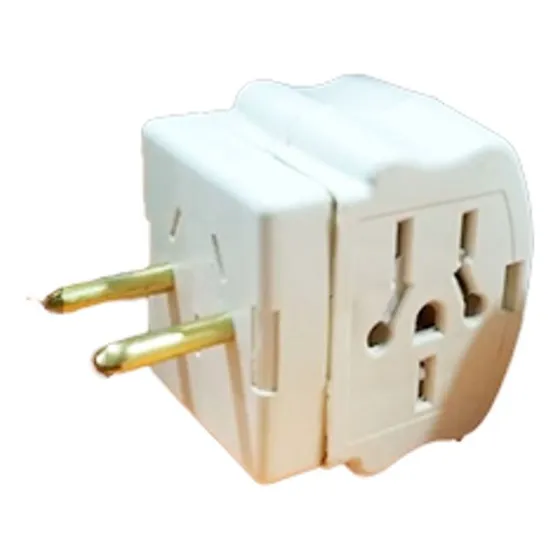 Ficha Enchufe Adaptador Multinorma Duplo Richi - Pack X10