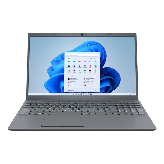 Notebook Vaio Fe15 Amd Ryzen 5 Windows 11 Home 8gb 512hb Ssd Cor Prateado