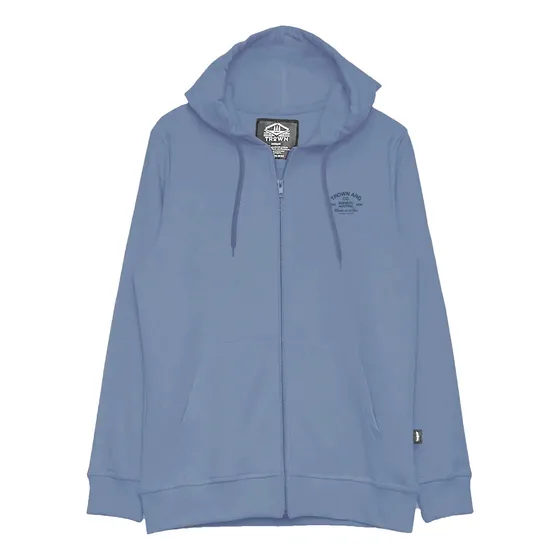 Campera Trown Full Zip Logo Urbano Unisex 