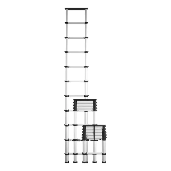 Escalera Telescópica Smartclose De 11 Pies, Capacidad De Pes