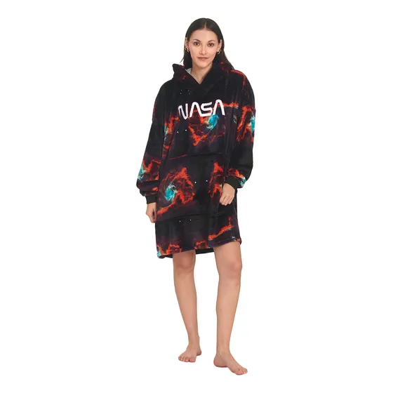 Pijama Sudadera Cobija Con Logo De La Nasa.