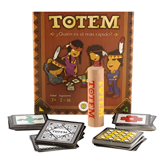 Juego De Mesa Totem, Habichuelas, Destreza, Español.