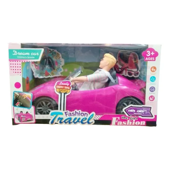 Carro Vehículo De Muñecas Juguete Para Niñas, Grande