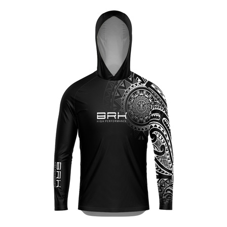 Camisa Capuz Térmica Esportiva Maori Brk Agro Pescador Uv50+ Camisa Capuz Térmica Esportiva Maori Brk Agro Pescador Uv50+
