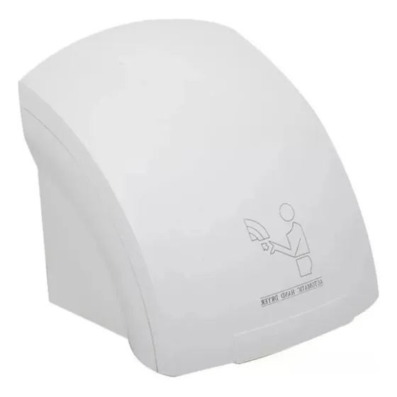 Secador Elétrico D Mãos Ar Quente Com Sensor 220v Branco Abs