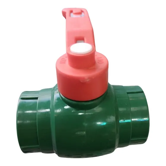 Valvula Bola Centro Metálico 1 Pulgada 32mm Ppr Paquete 10pz